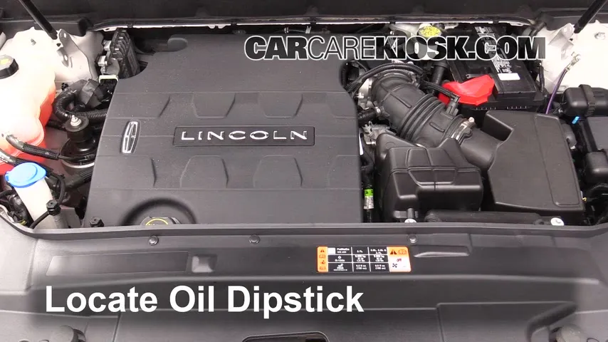 2017 Lincoln MKX Reserve 3.7L V6 Oil Check Oil Level